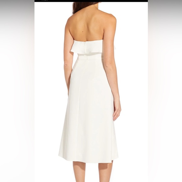Aidan by Aidan Maddox Strapless Popover High Low Dress - Picture 2 of 2